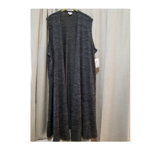 NWT. LuLaRoe XL Joy, heathered black and grey - Picture 1 of 5